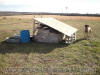 Romeo's bunker is well insulated from sun wind, rain and snow!